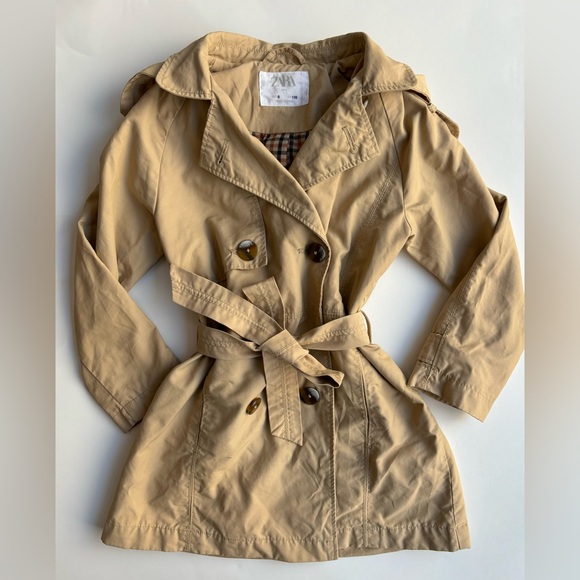 Girls’ Zara Trenchcoat - Picture 1 of 5